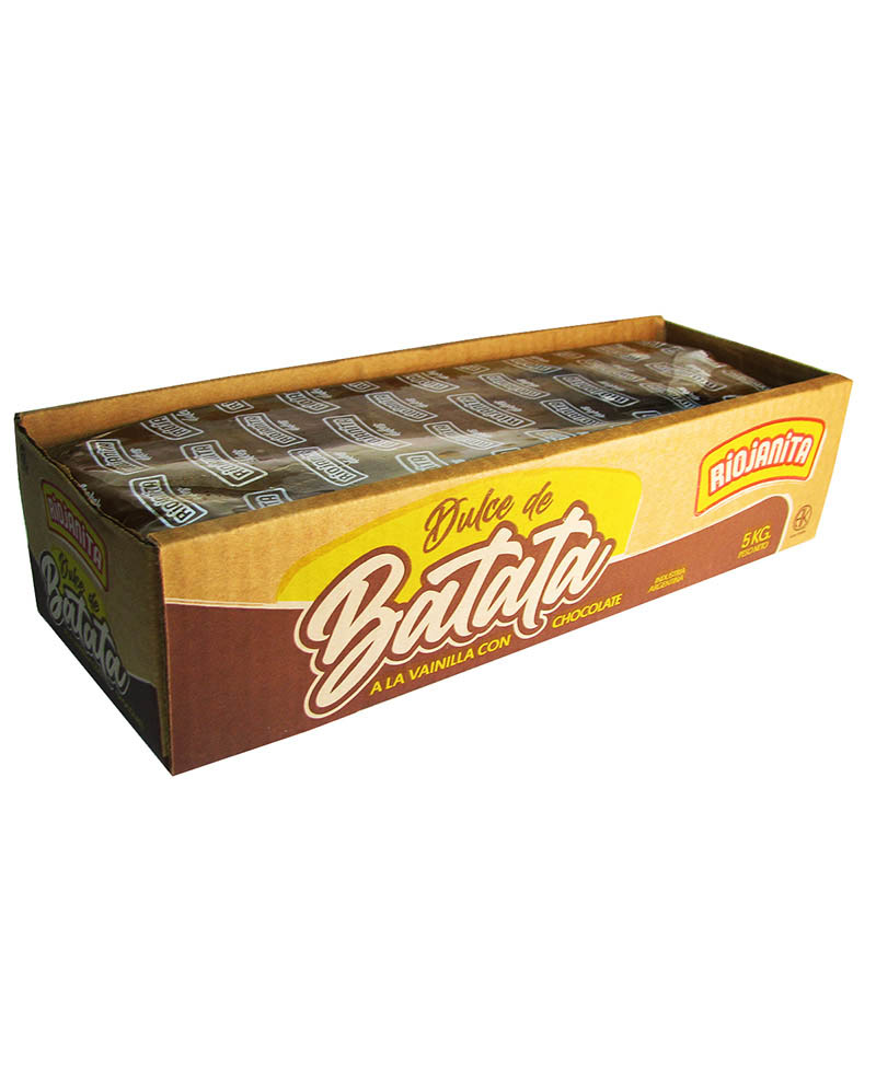 Dulce de Batata La Riojanita Vainilla C/ Chocolate 500 Gr